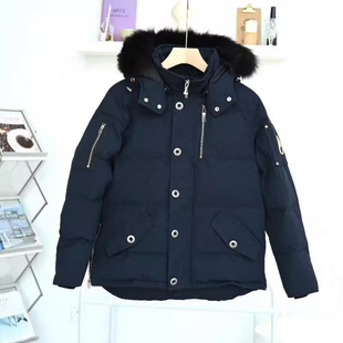 Moose Scissors down Jacket Fox Fur 06 Men's Canadian Couple Jacket