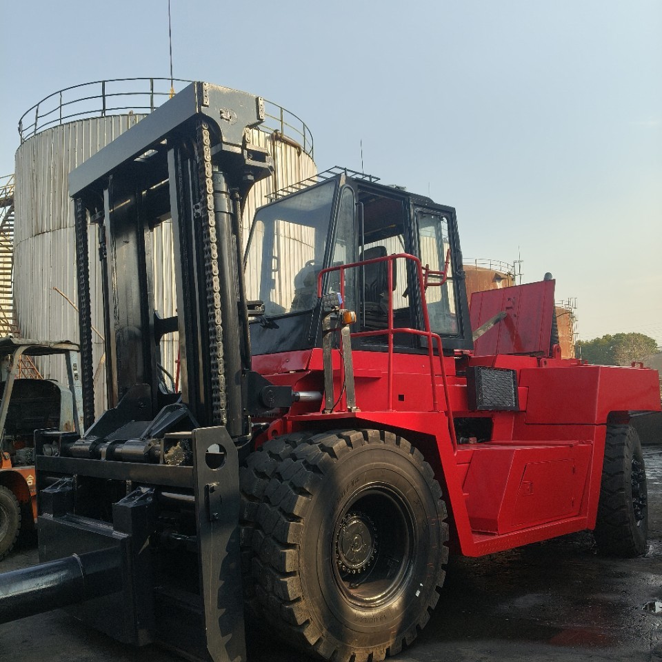 供应大连25吨叉车(钢卷车)二手重型叉车