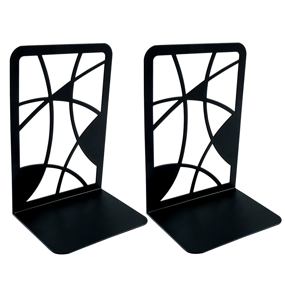 Bookends (Life Tree) Metal Tree-Shadow Design, Desktop Book Storage Pair, Decorative