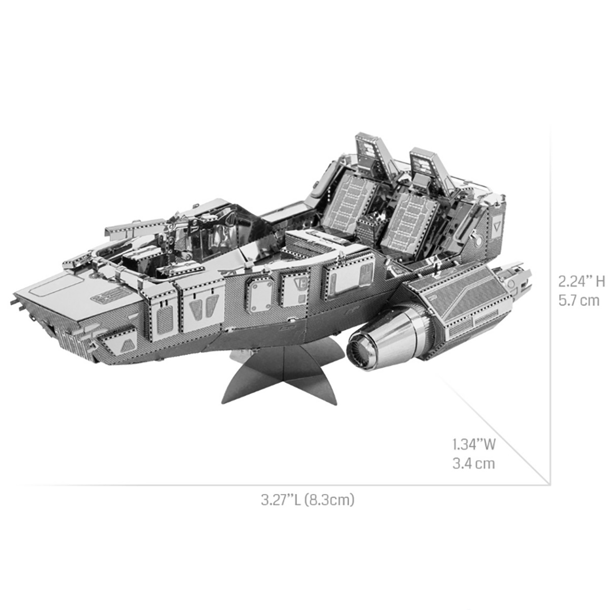 DIY hecho a mano 3D rompecabezas de metal adulto tridimensional modelo montaje creativo juguetes educativos producción difícil
