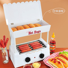 烤腸機家用迷你小型台灣全自動商用熱狗烤香腸擺攤用烤肉多功能機