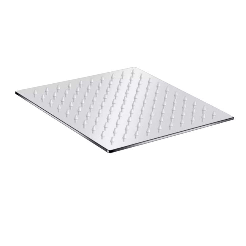 Top de acero inoxidable gran ducha de ducha de ducha de ducha presurizada un solo cabezal de ducha de ducha 4 puntos accesorios generales lotes de oro dibujado