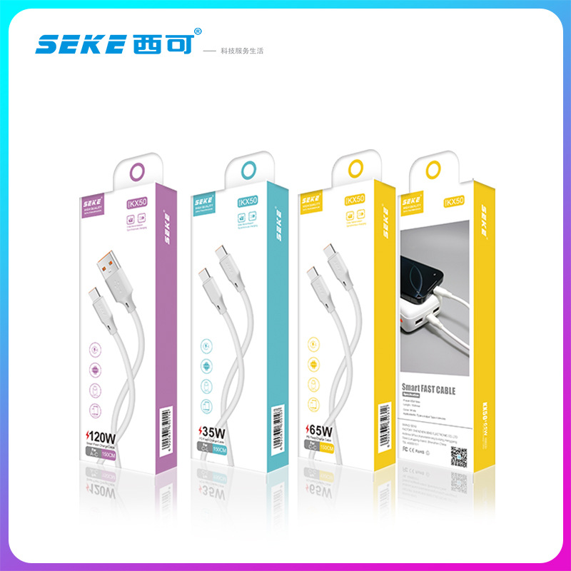Cable de datos de carga rápida de 120W totalmente compatible con goma suave, carga súper rápida de 6A, adecuado para cables de carga de teléfonos móviles Huawei y Apple 16.