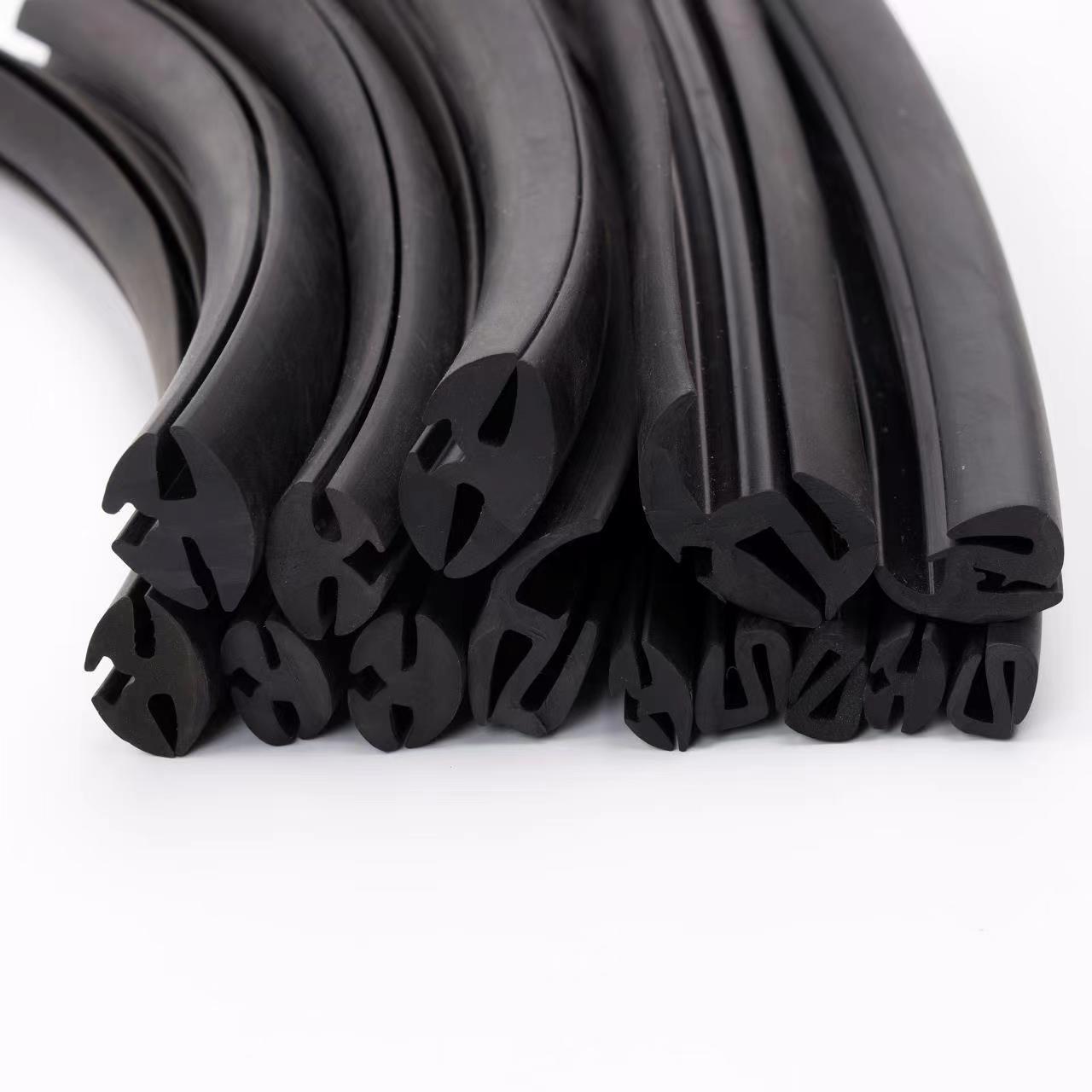 汽车挡风玻璃密封条 挡风玻璃胶条 三口胶条 钣金玻璃链接密封条