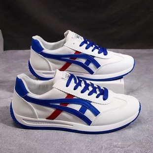 plus size men's shoes new white shoes canvas shoes flat sports casual shoes foreign trade a generation of non-slip breathable