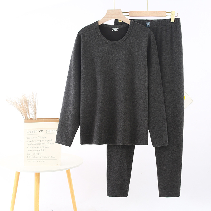 다채로운 면 세트 블랙 그레이