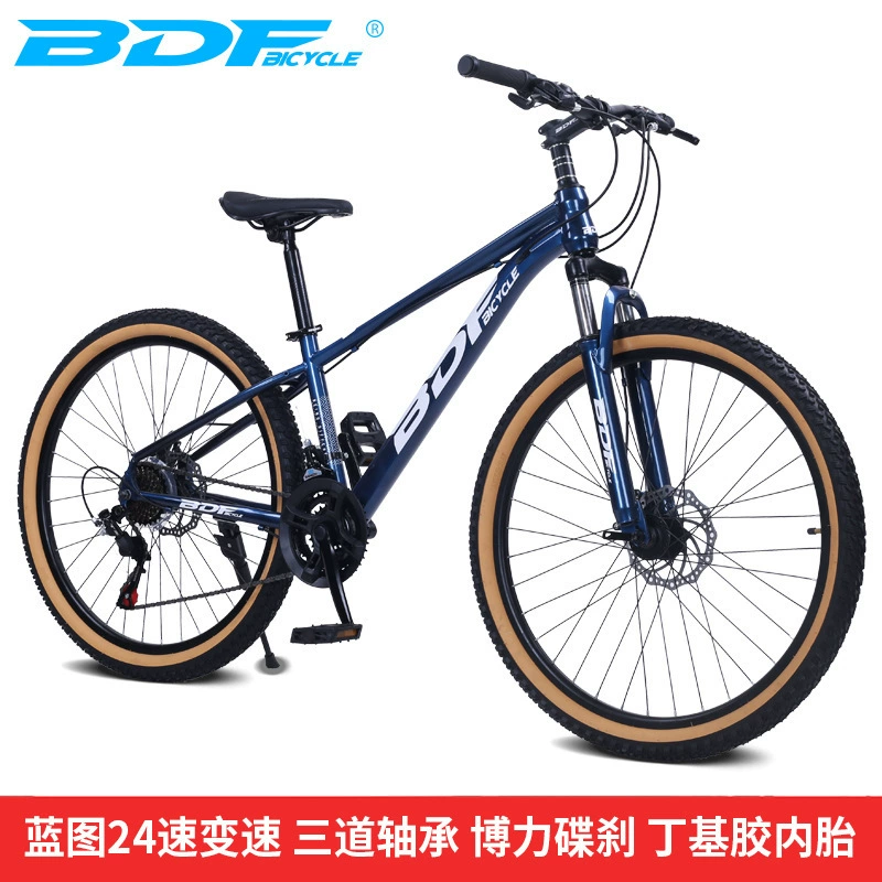 Mountain road bike with brake system for adults