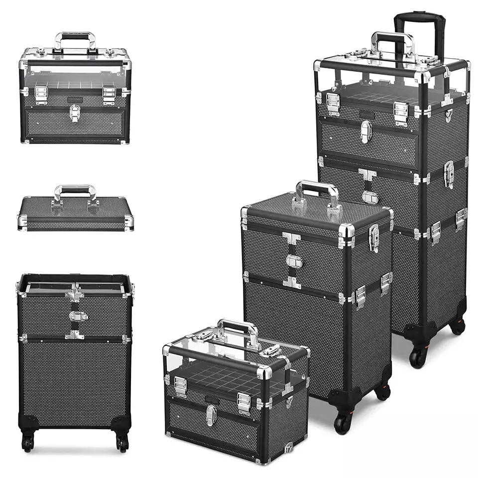 Makeup box professional and makeup artist large -capacity tie box…