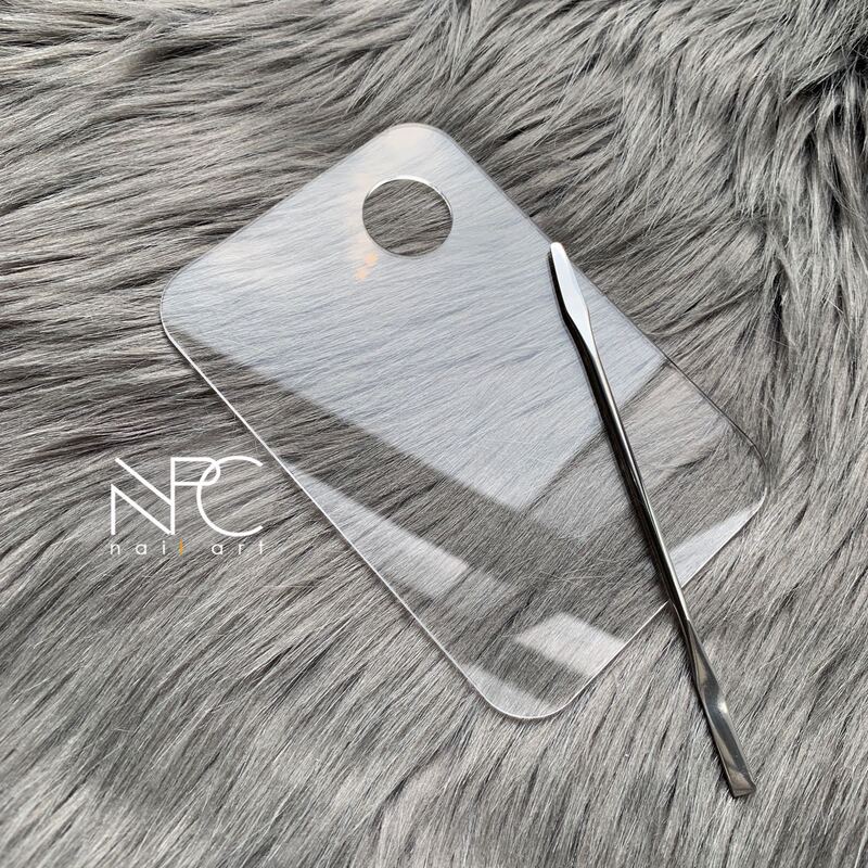 Nail art palette nail polish gel foundation liquid beauty makeup makeup makeup special acrylic palette for nail salons