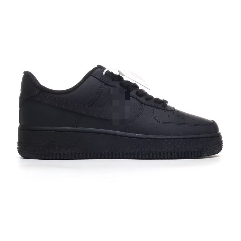 Factory Original Air Force 1 Pure Black and White Classic Af1 Pure Black Low-Top White Sneakers for Men and Women Wholesale Factory Original Air Force 1 Pure Black and White Classic Af1 Pure Black Low-Top White Sneakers for Men and Women Wholesale