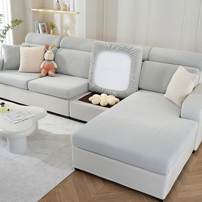 New All-Season Universal Slipcover Full Wrap Dustproof Sofa Cushion Backrest Cover Non-Slip Dirt-Resistant_voghion.com