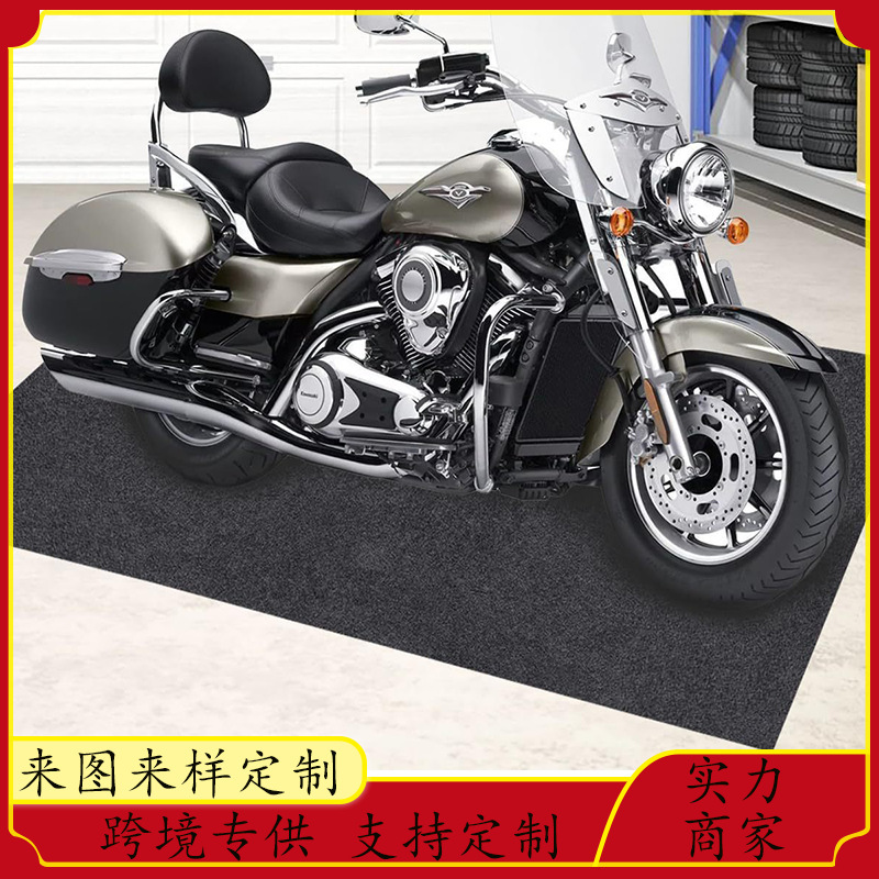 Cross-border motorcycle water-absorbing mat oil-absorbing anti-overflow and leak-proof felt mat bathtub swimming pool non-woven mat