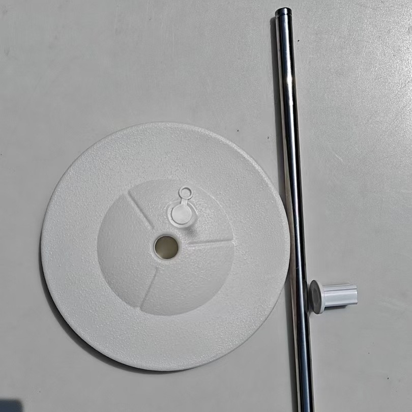 Телескопическая штанга 1,5 м + вилка + маленькое круглое основание (1 комплект)