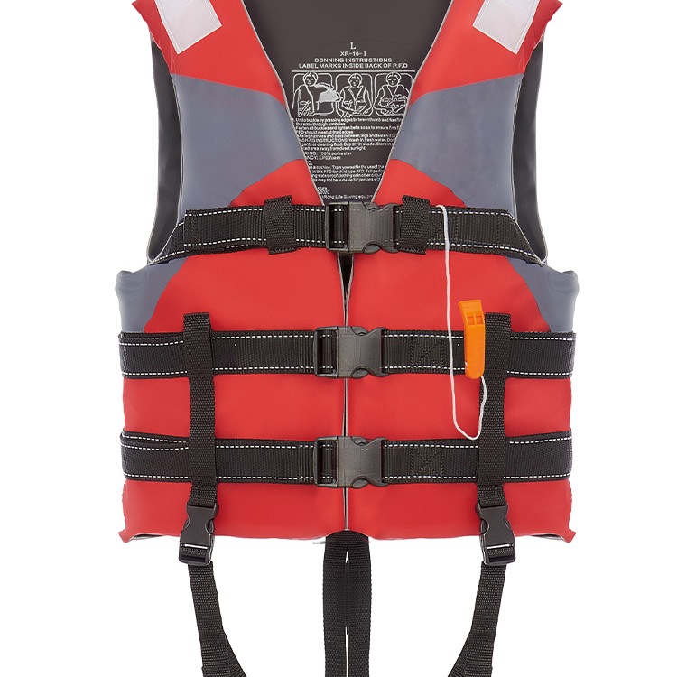 助浮衣大浮力背心配跨带口哨成人儿童浮力衣防汛钓鱼马甲均码