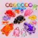 The net red includes luminous quicksand turtle to touch Big Mac cute simulation animal doll ornaments toy