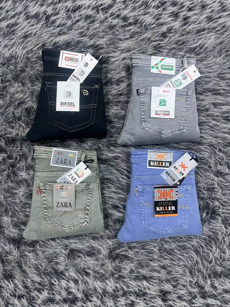 Pantalones de ropa para niños Medio Oriente África kids jeans pantalones de varios bolsillos para niños kids cargo pants