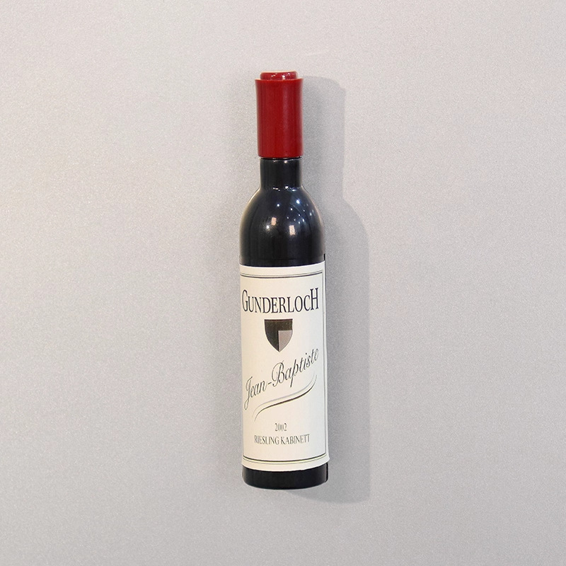 Abridor de botellas de vino tinto, refrigerador, refrigerador, botellas de cerveza de aspiración magnética doméstica, abridor de botellas de vino