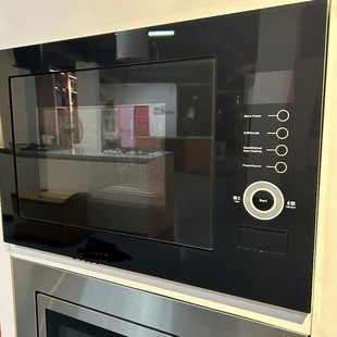 25L 7 Microwave Oven Black Smart Home Automatic Embedded Touch Stainless Steel Large Flat Panel Three-Dimensional Microwave Oven