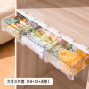 Transparent underwear storage box socks and underwear tidal box wall -mounted drawer home wardrobe split artifact separation