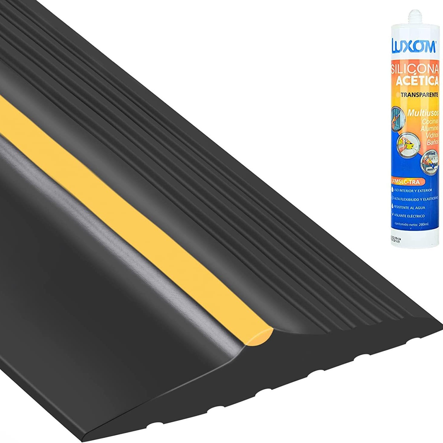 车库防水门槛橡胶条防盗门用彩色密封胶条卷帘门三元乙丙密封条