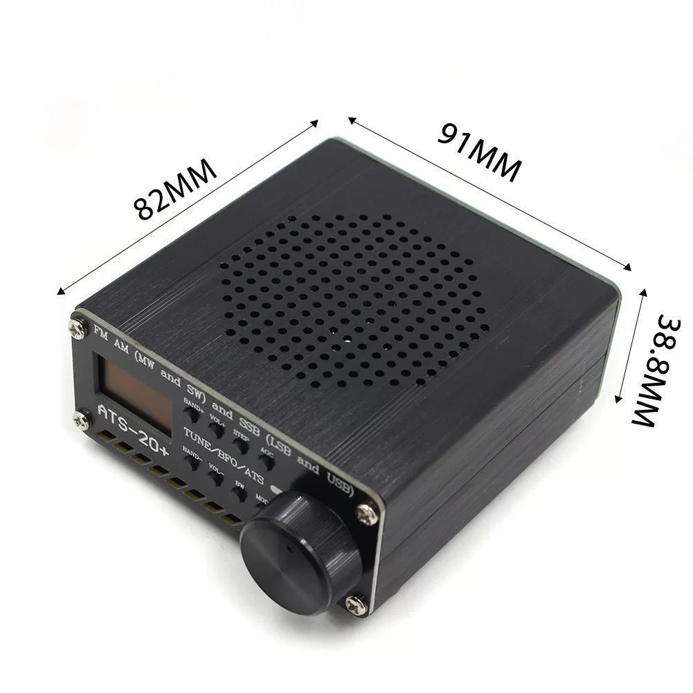 Радиоприемник полного диапазона ATS-20+Si4732 FM AM MW SW и SSB (LSB и USB)