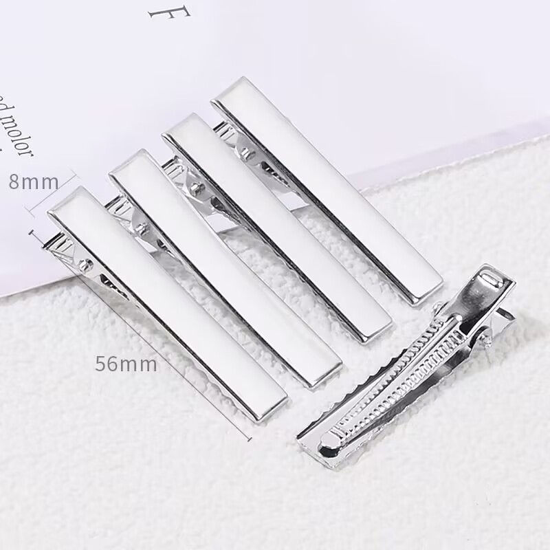 실버 5.6cm 오리 빌 클립 (단일 가격)