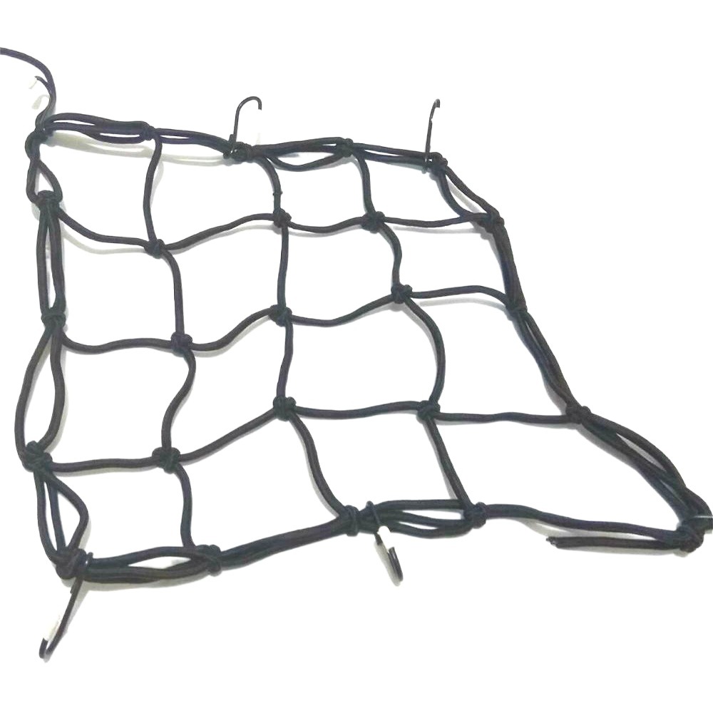 Bicycle Rear Rack Net Cover Bicycle Luggage Cover Rubber Band Elastic Luggage Net Motorcycle Net Pocket Helmet Net