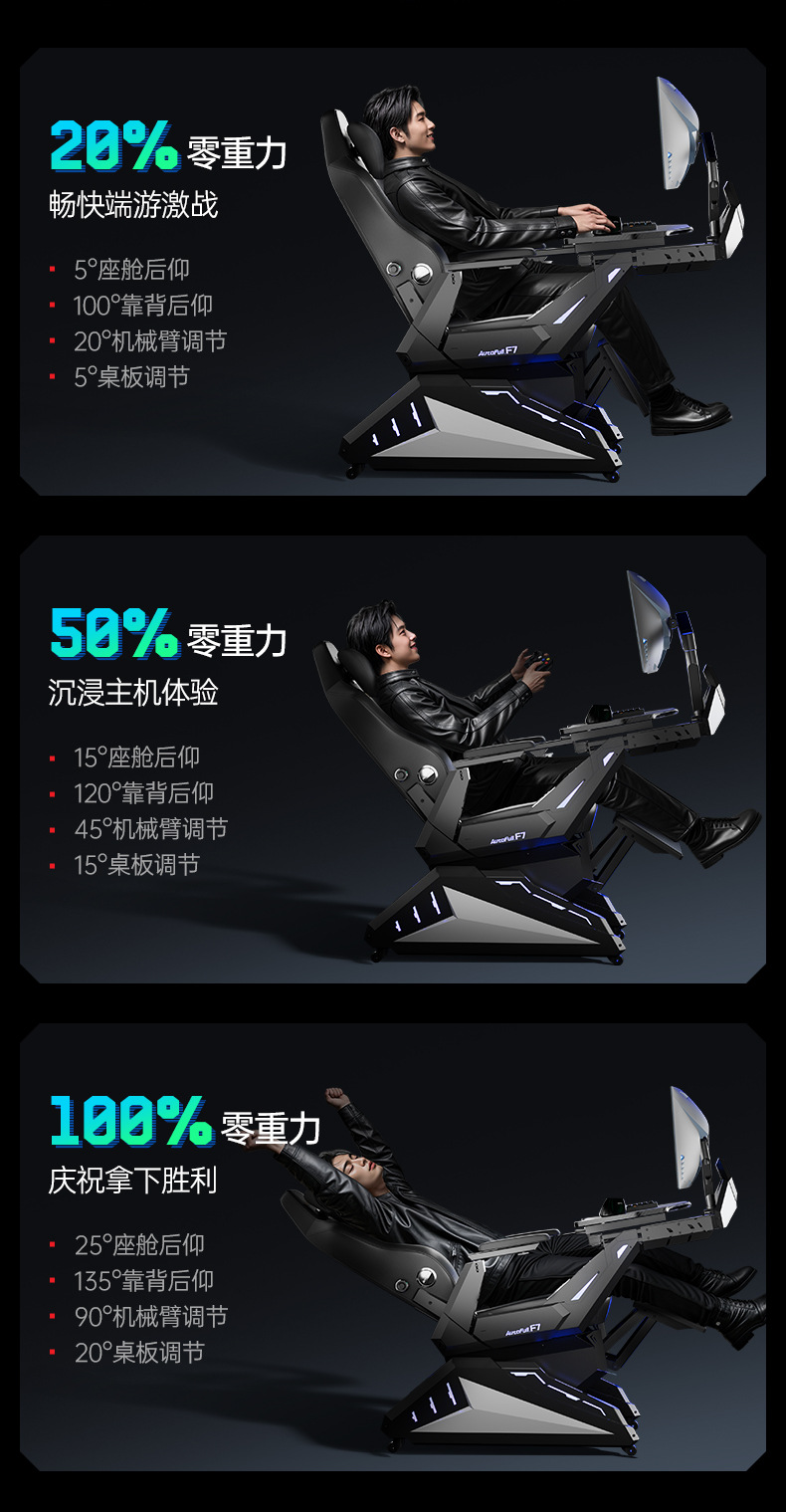 傲风F7电竞舱电竞仓电竞椅座舱人体工学椅电脑椅桌一体电竞太空舱-阿里巴巴
