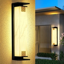 户外防水太阳能壁灯别墅两侧大门柱子外墙庭院简约室外接电壁灯