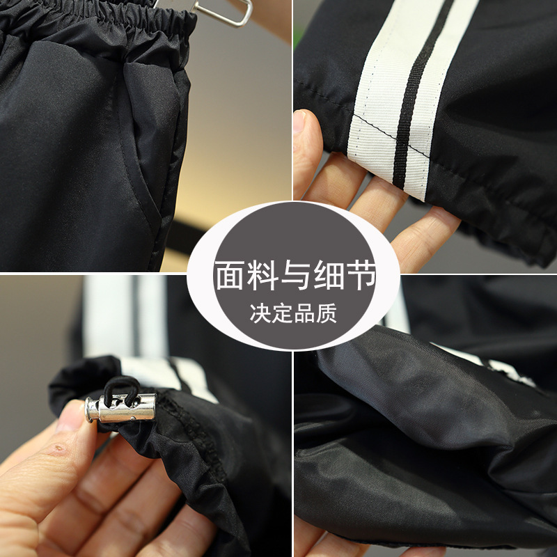 7669 Traje de primavera para niños 2025 Nuevo estilo Estilo occidental Ropa de primavera y otoño para niños Traje deportivo de dos piezas Traje de dos piezas para bebés