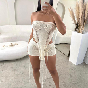 31202SY���R�d���Q�W��ë����Ů�b�U��¶Ě�Ըй��ض�ȹ�ɼ���Ů