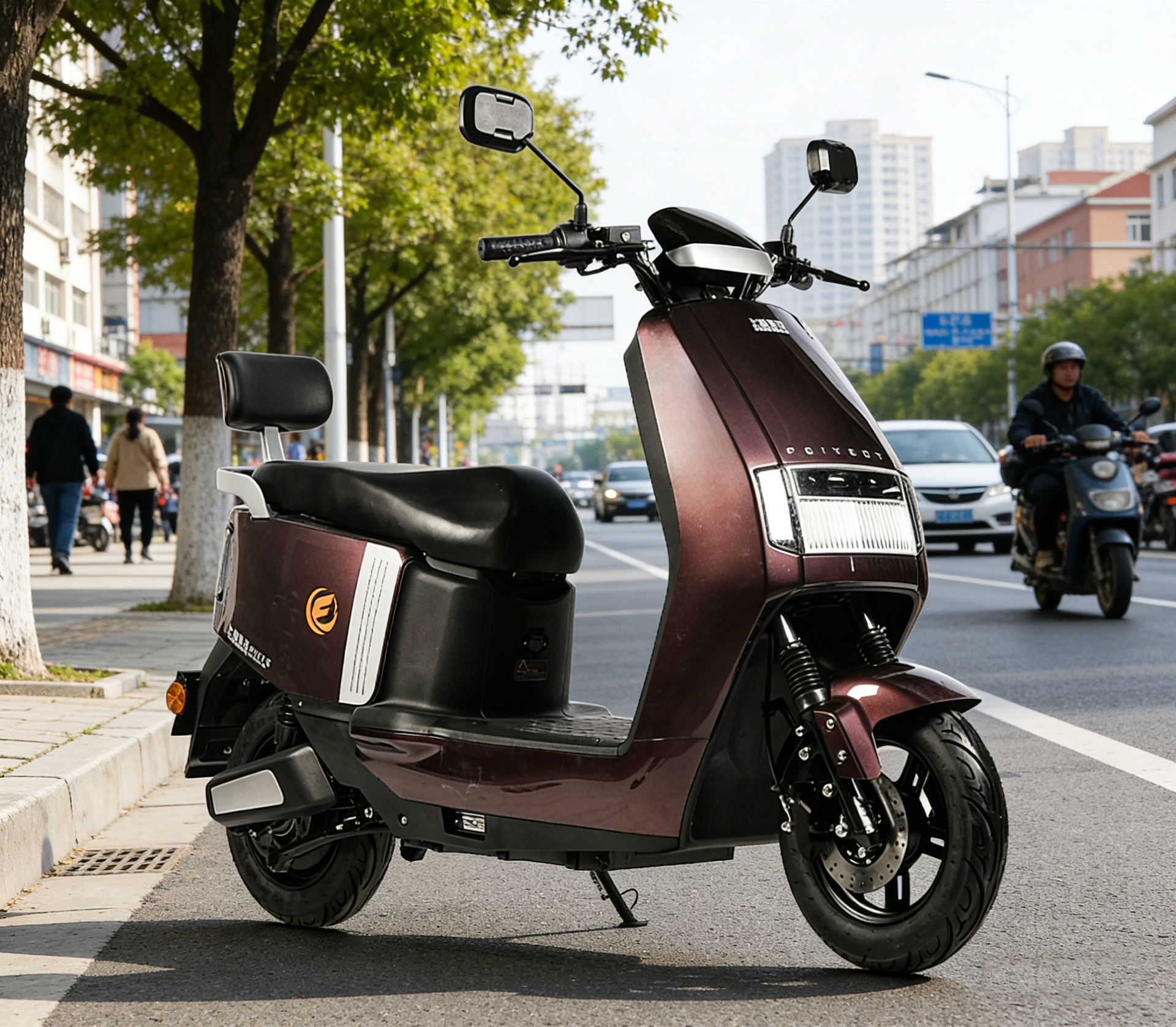 Cross-Border Wholesale of New 60V72V Electric Motorcycles, Unisex Electric Vehicles, Long-Distance Riding Champion, Direct Supply Across Borders