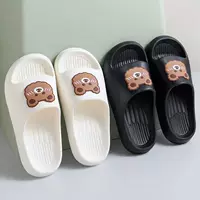 Летние тапочки с героями мультфильмов, удобная обувь для дома, нескользящие дезодорированные тапочки