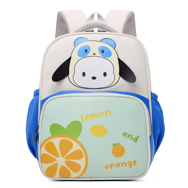 Mochila escolar de jardín de infantes con estampado de dibujos animados Mochila para niños de primer grado Mochila escolar preescolar para niños y niñas