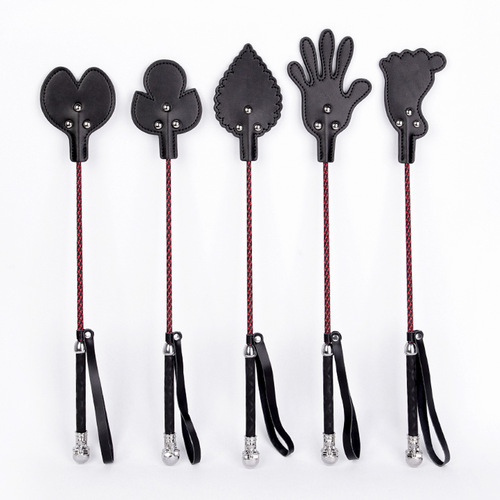 Sexual novelty itemsSM props female slave training punishment whip Long-handled novelty paddle Alternative adult goods distribution