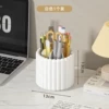Stripe pure white [rotating single pen holder]