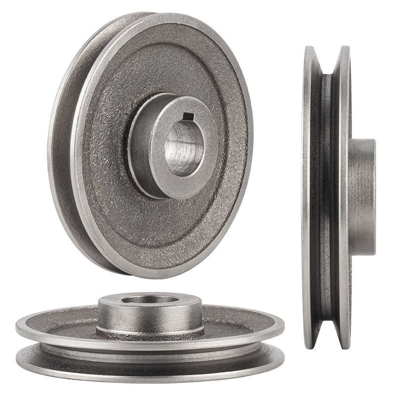 皮带盘a型单槽铸铁90--300柴油机微耕机发电机马达电机三角皮带轮