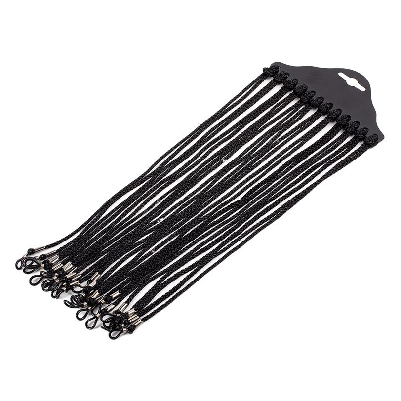 Thick tight rope fashion glasses chain presbyopic glasses non-slip rope colorful children's black glasses lanyard anti-lost
