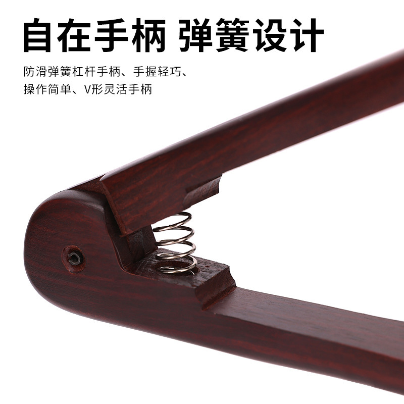 Venta al por mayor transfronteriza de férula de peluquería, férula de peine, peine de melena en forma de V, hebilla interna antiestática, peluquería, especial para peinado suave