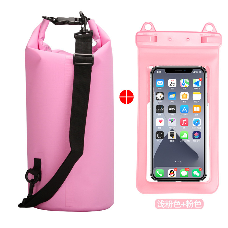 Verano playa caliente deriva bolsa de natación al aire libre mochila individual PVC impermeable bolsa de teléfono móvil Portátil Bolsa de cubo grande