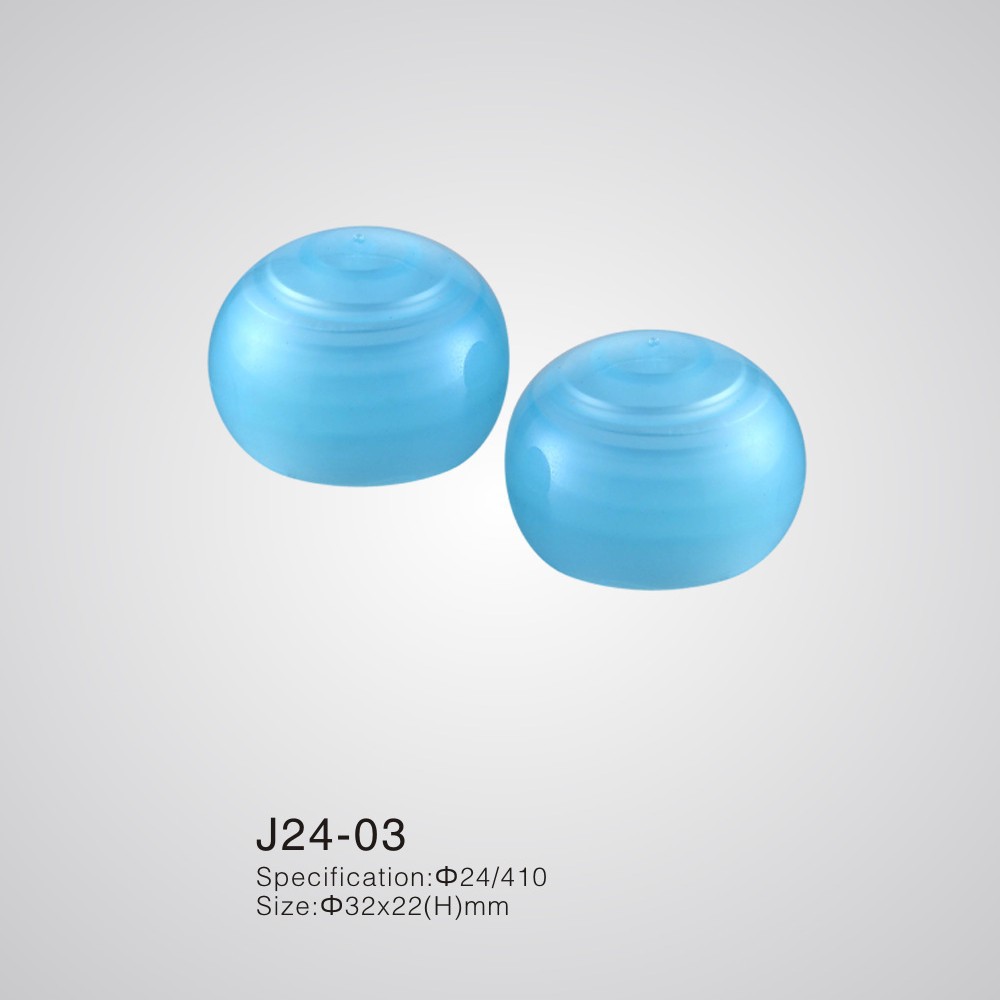 球形普通塑料盖 24牙光面瓶盖 余姚优质厂家直销