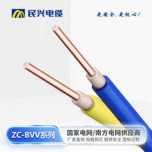 定制电线ZC-BVV家装明线绝缘国标铜芯双层护套支持散剪电缆线厂家