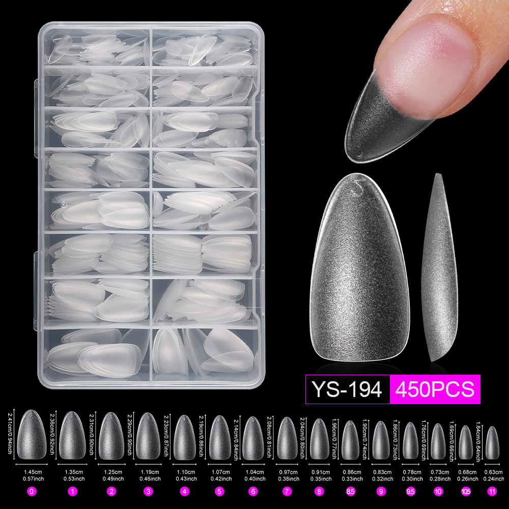 194-almendra mediana-450 piezas en caja