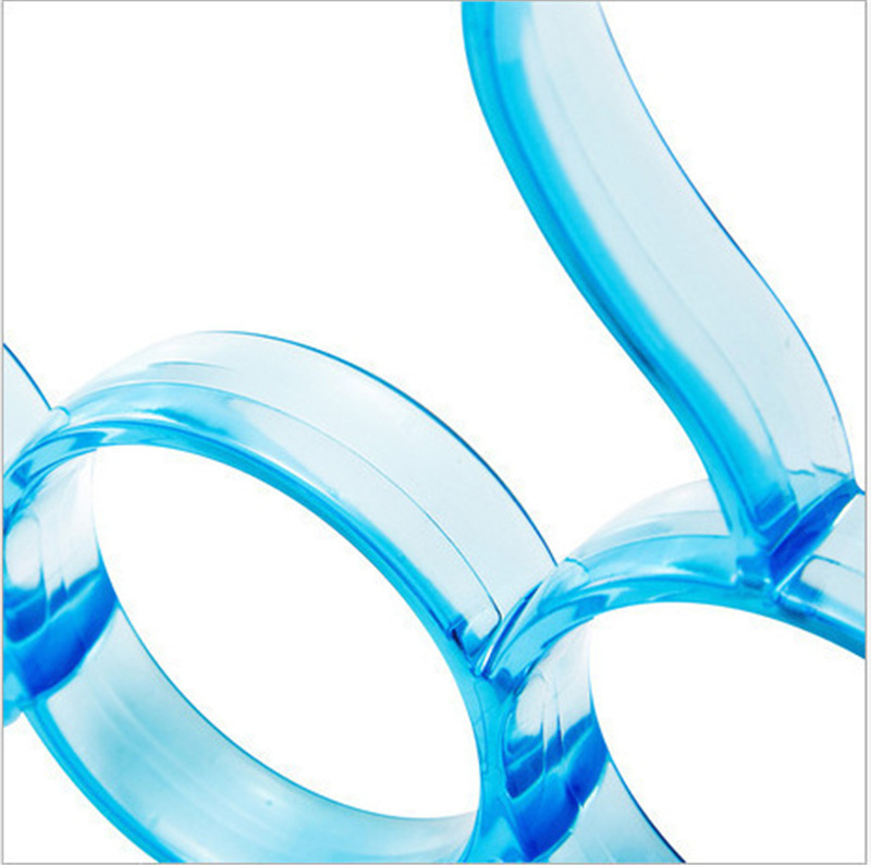 Simple bufanda rack Nordic simple Percha 5-anillo agujero redondo corbata ropa bufanda rack de almacenamiento