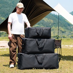 大容量アウトドア装備収納袋キャンプピクニック用品テーブルと椅子のバーベキュー炉天幕防水荷物収納ボックス