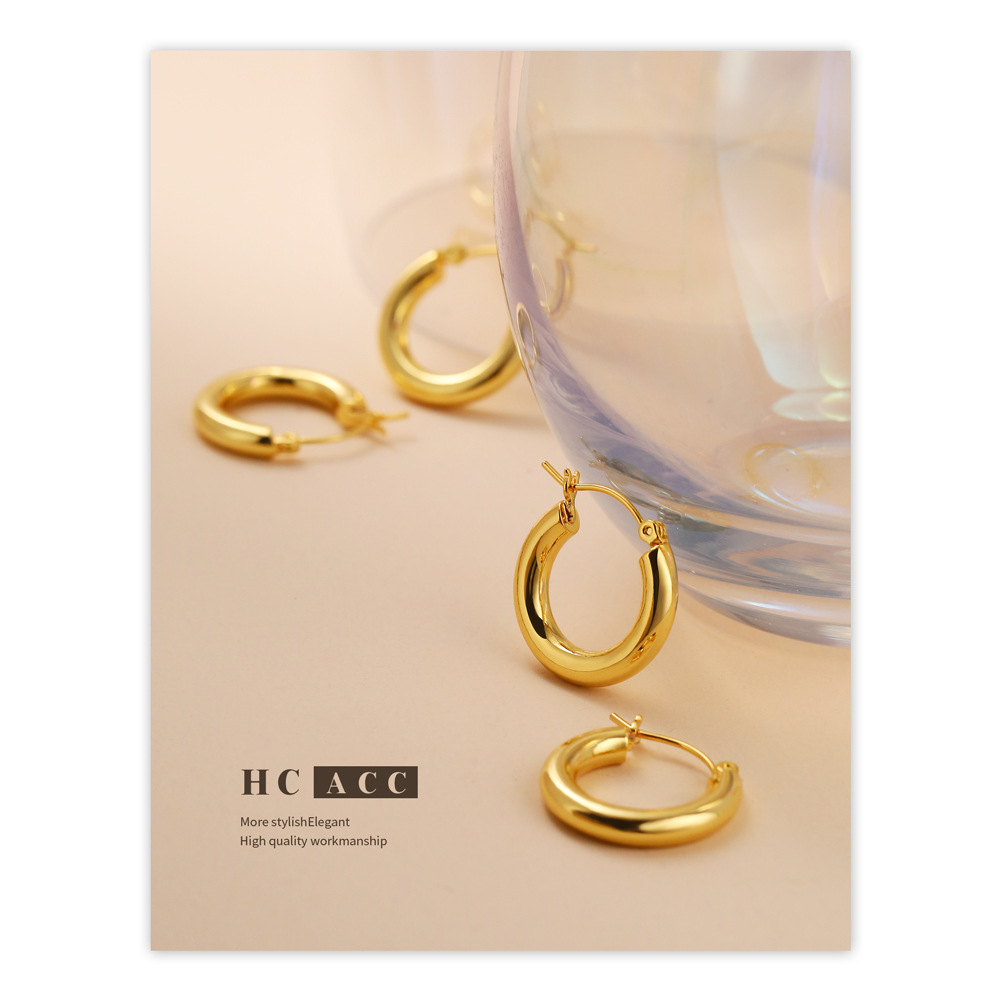 french-simple-c--shaped-ear-buckle-ear-ring-female-elegant-copper-plated-real-gold-earrings-new-fashion-ear-nail-advanced-sense-earrings french-simple-c--shaped-ear-buckle-ear-ring-female-elegant-copper-plated-real-gold-earrings-new-fashion-ear-nail-advanced-sense-earrings