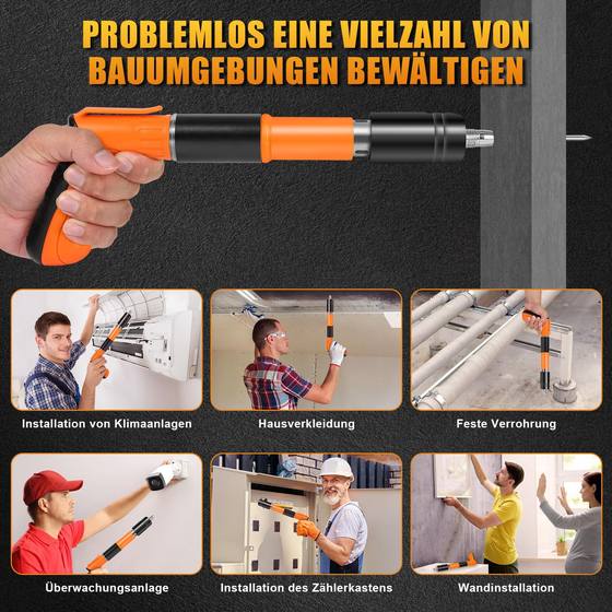 Mini gun nail gun silencing nail gun foreign trade nail gun strong nail machine ceiling artifact concrete generation
