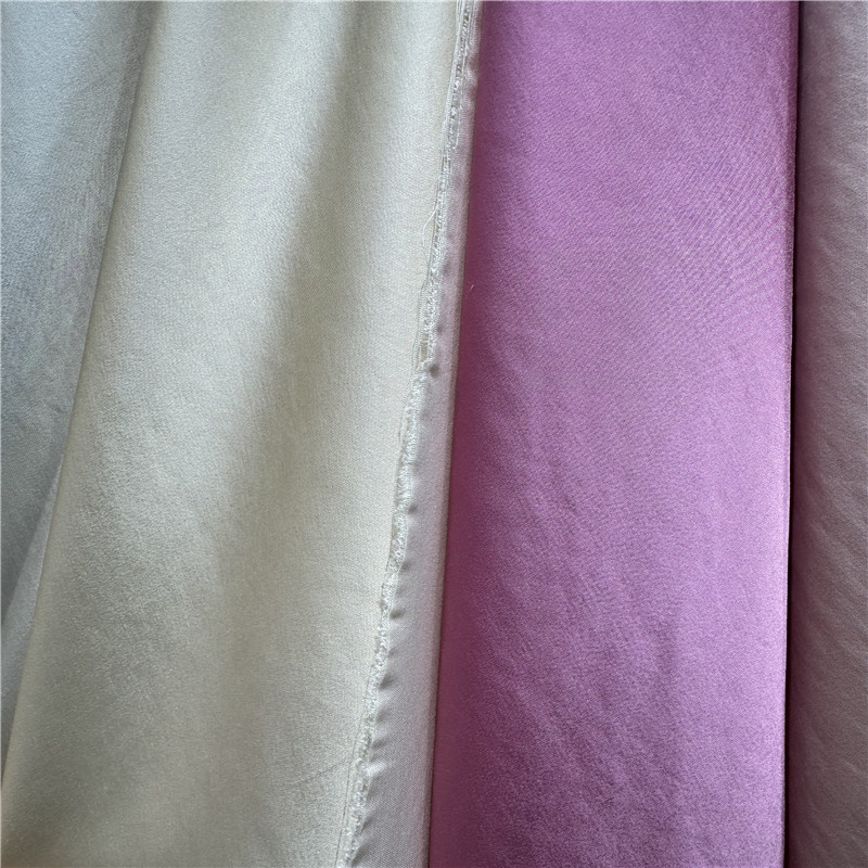 现货人棉仿醋酸面料 TR缎面仿醋酸  春夏衬衬连衣裙裤装布料批发