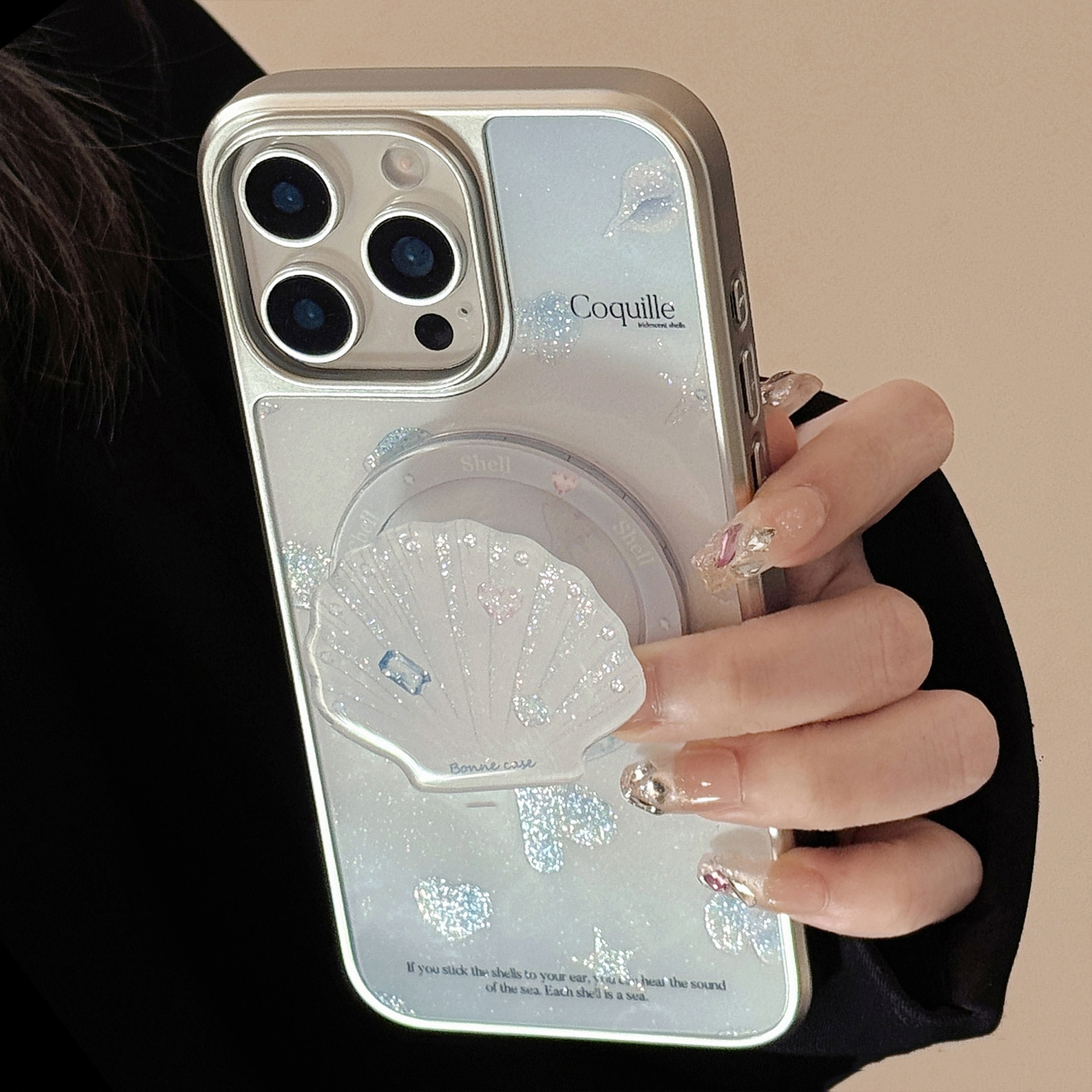 Protective Magnetic Phone Case With Stand For Iphone And Huawei_voghion.com