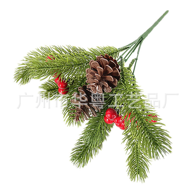 クリスマスの花束のクロスボーダーの供給源をシミュレーションします。|undefined